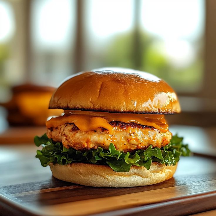 Chicken Cheese  Burger